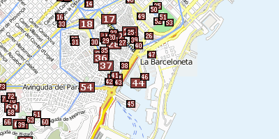 Stadtplan World Trade Center Barcelona Barcelona