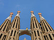 Foto Türme der Sagrada Familia