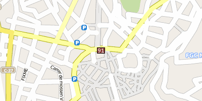 Manresa Barcelona Stadtplan