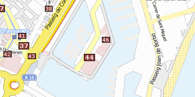 Maremagnum Stadtplan
