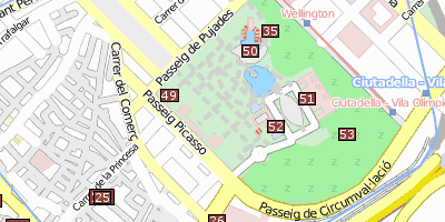 Museu de Geologia Barcelona Stadtplan