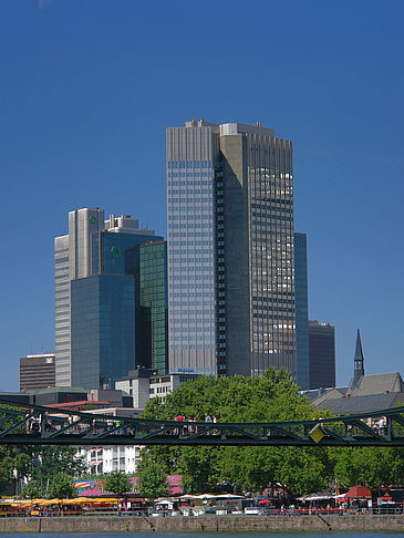 Eurotower und Dresdener Bank - Hessen (Frankfurt am Main)