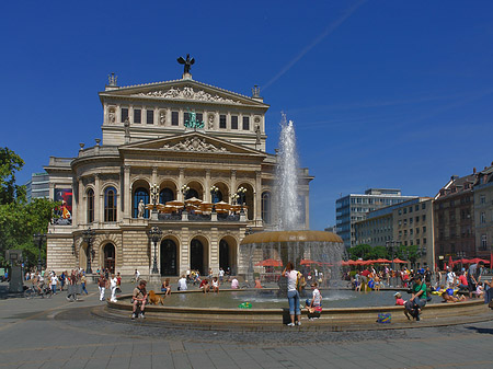 Alte Oper mit Opernplatz - Hessen (Frankfurt am Main)