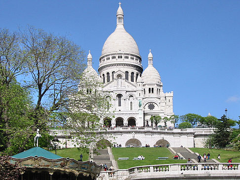 Vor der Sacre Coeur - Ile de France - Paris (Paris)