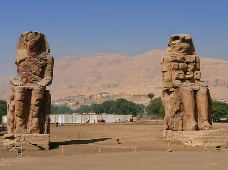 Kolosse von Memnon - Landesinnere (Luxor)