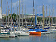 Foto Boote im Hafen von Barcelona