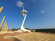 Olympiaturm mit Säulen Fotos