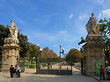 Parkeingang zum Parc de Ciutadella Foto 
