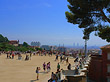 Terrassenplatz im Park Güell