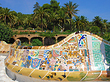 Foto Terrassenplatz im Park Güell - Barcelona