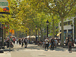 Rambla am Placa de Catalunya Foto 
