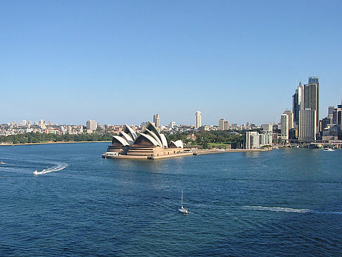 Blick von der Harbour Bridge - Neusüdwales (Sydney)
