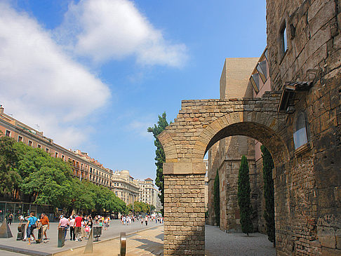 Geschichte Bild Attraktion  Barcelona 
