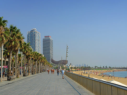 Ansicht Reiseführer  Hotels am Strand von Barceloneta