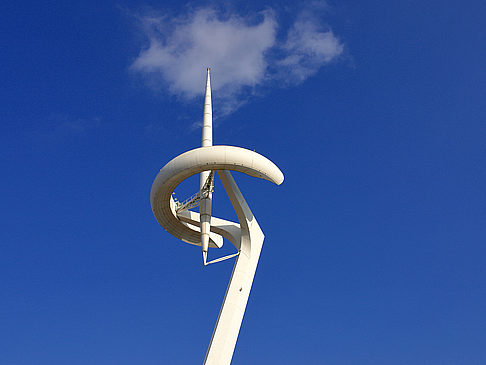  Foto Attraktion  Barcelona Turm des Architekten Santiago Calatrava