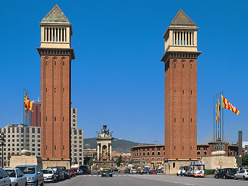 Plaça de Espanya Bild Reiseführer  von Barcelona 