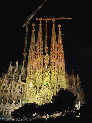 Foto Entstehung Sagrada Familia - Barcelona