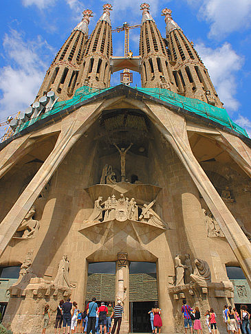 Fotos Entstehung Sagrada Familia