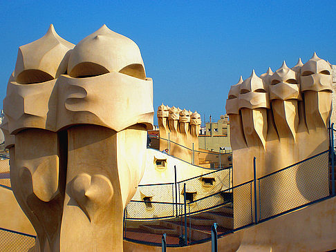 Werk von Antoni Gaudi - Mittelmeerküste (Barcelona)