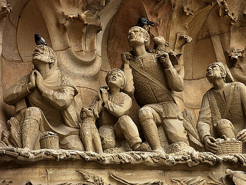 Fotos Entstehung Sagrada Familia